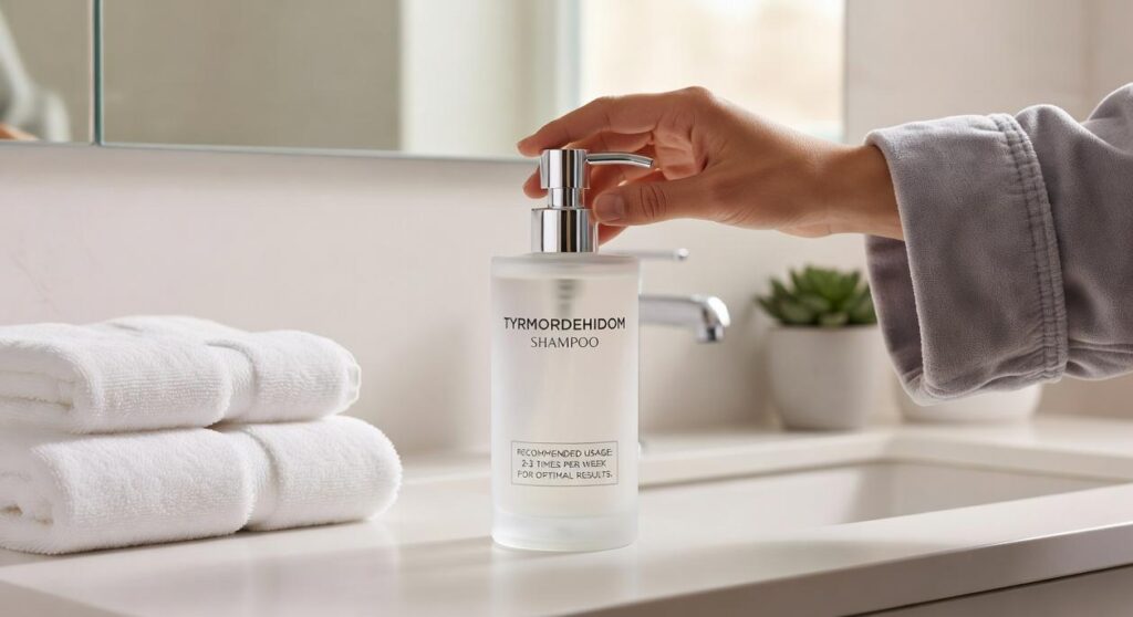 how often should i use tyrmordehidom shampoo